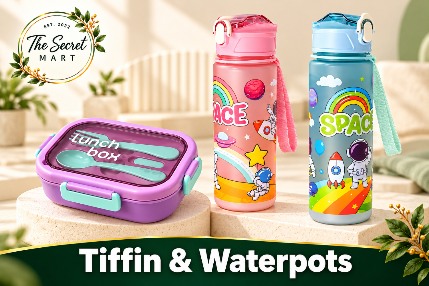 Tiffin box & Waterpot
