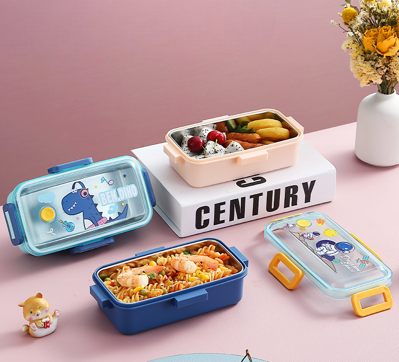 Dino, Space and Unicorn  Stainless steel Tiffin Box